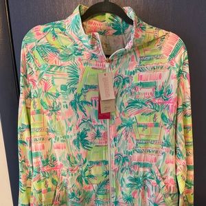 Lilly Pulitzer Luxletic Full-Zip NWT XL